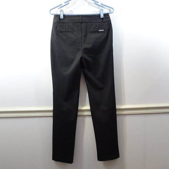 Michael Kors Pants Womens Size 2 Gray Trouser Slim Stretch Smart Casual Career - Picture 4 of 5